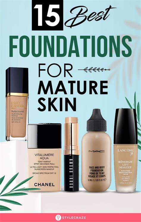 19 Best Foundations for Mature Skin, Reviewed by Makeup Pros 